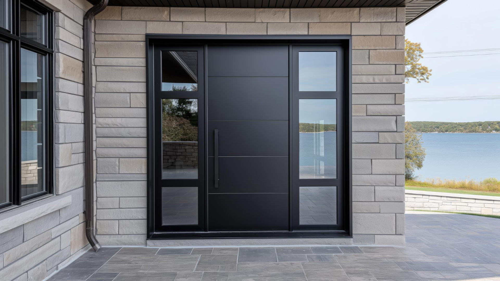 Porte d’entrée aluminium pleine ou vitrée : laquelle choisir ?